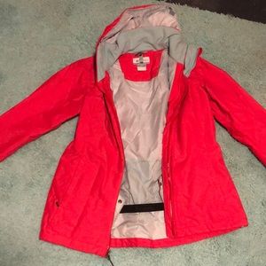 Women’s pink and blue jacket (L)